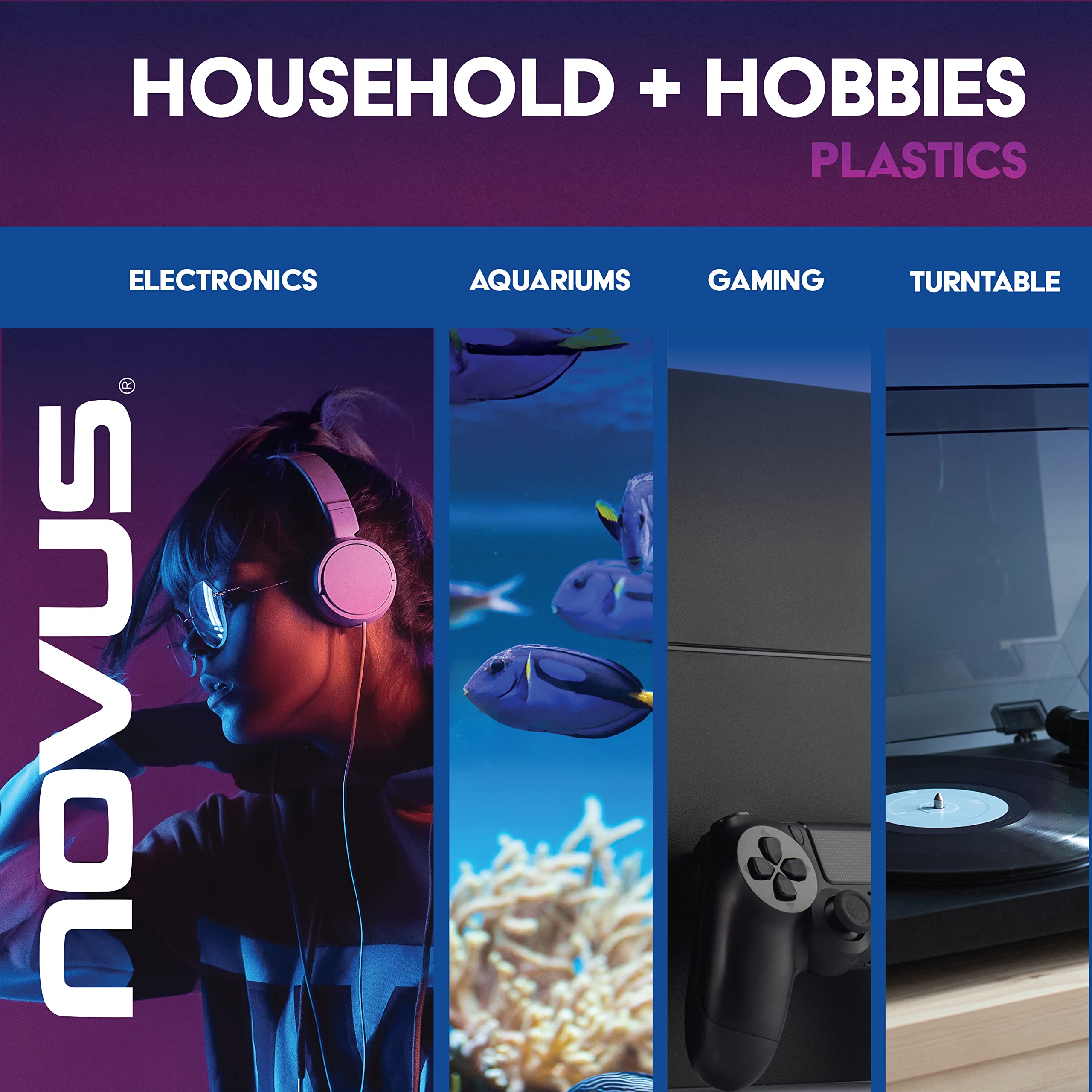 Novus polished boat windscreen showing reduced haze and clearer view benefit
