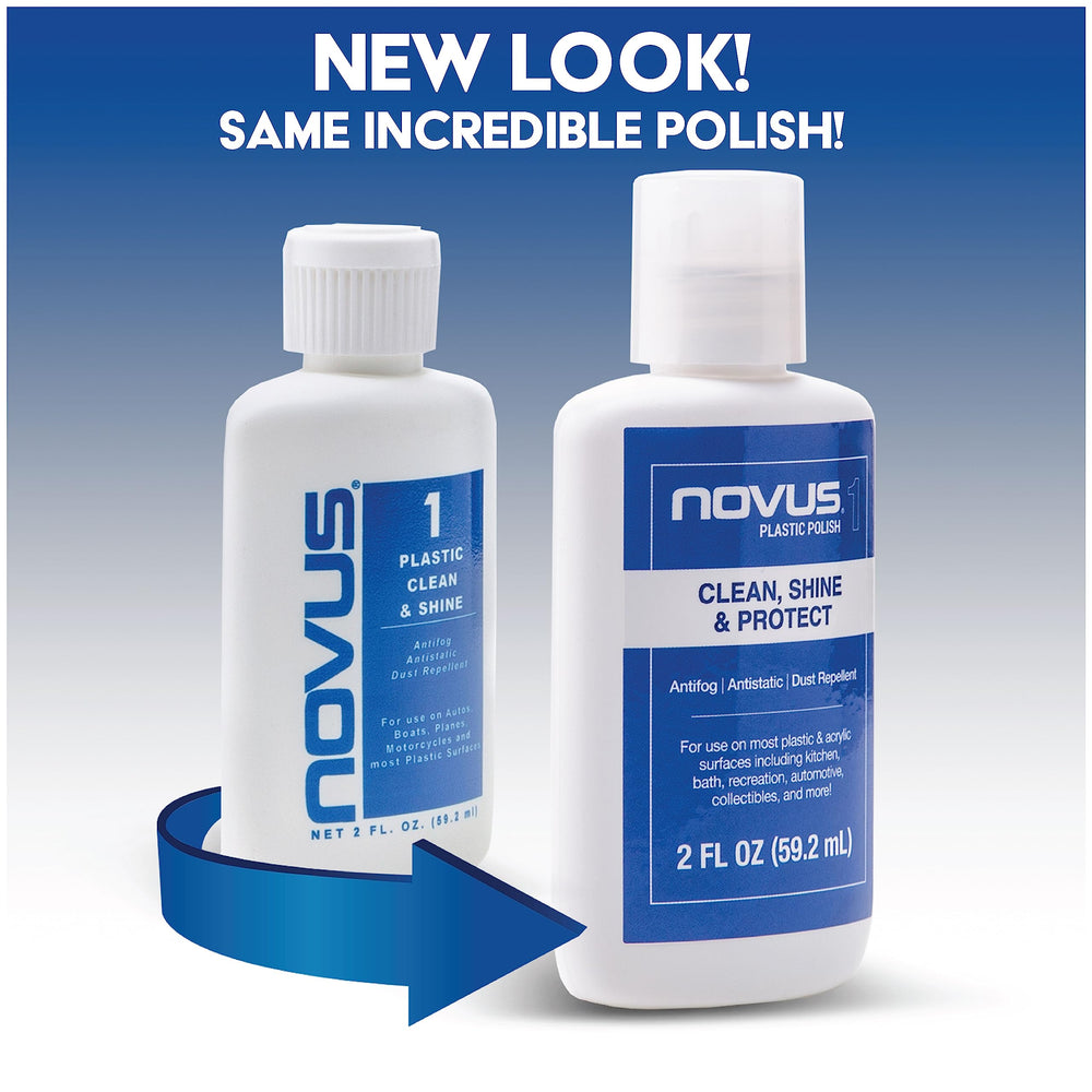Novus 7050 bottle neck close-up highlighting dispenser detail and control