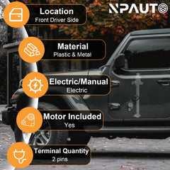 NPAUTO close-up of gear and track detail, ensures smooth reliable movement