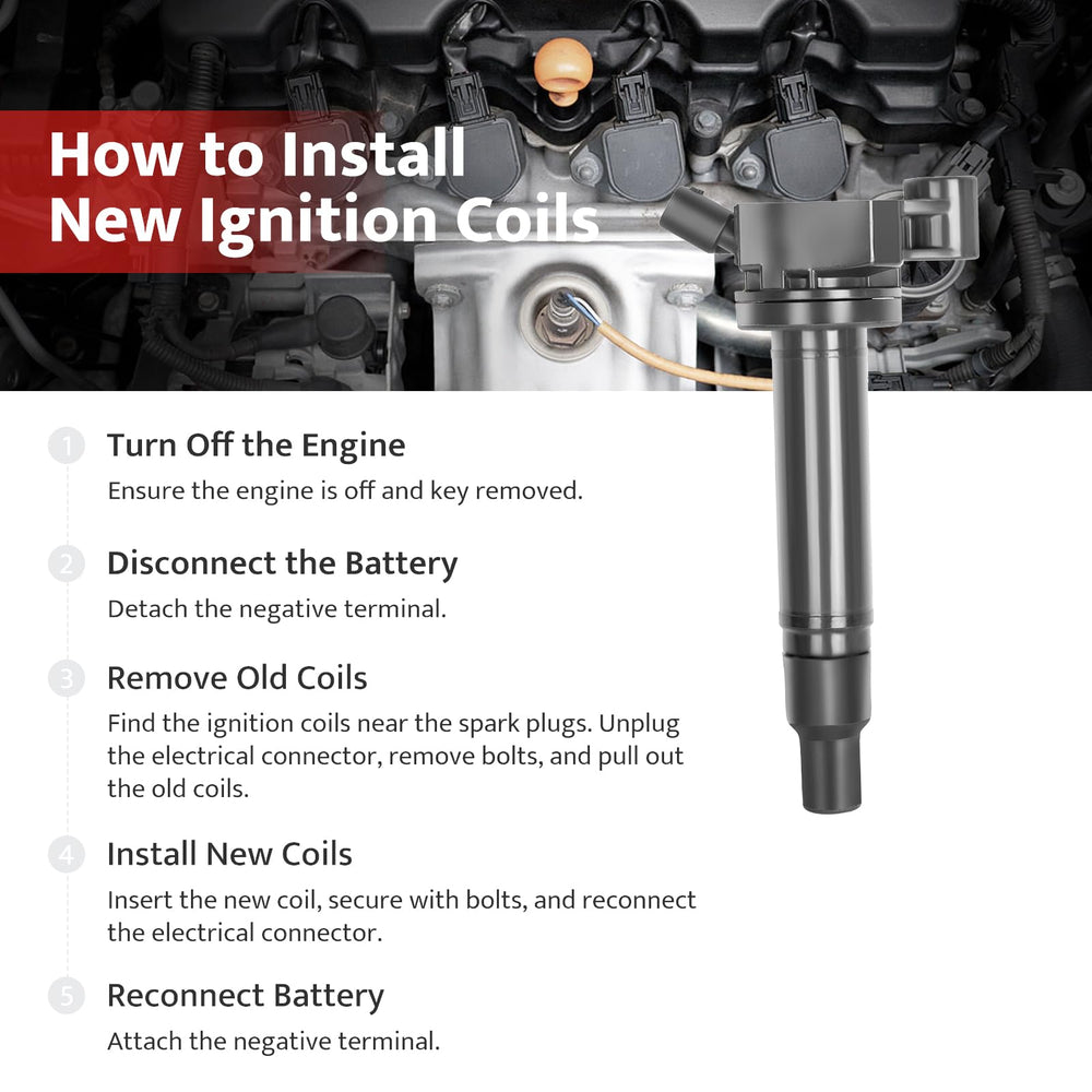 NPAUTO coil label and part number close-up aiding correct interchange verification