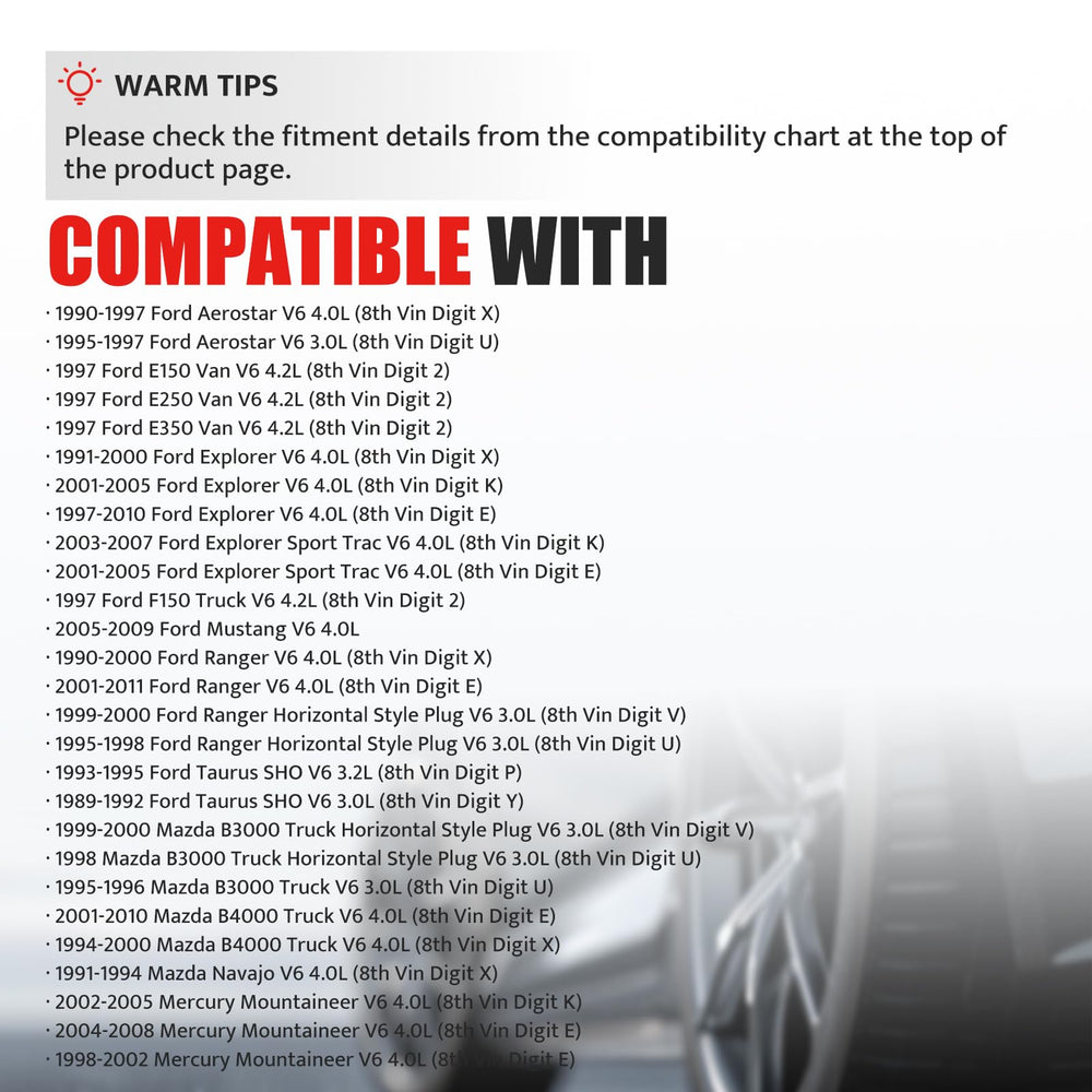 NPAUTO coil pack side label displaying part numbers for easy identification
