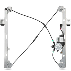 NPAUTO front passenger regulator front view showing fit and shape for easy replacement