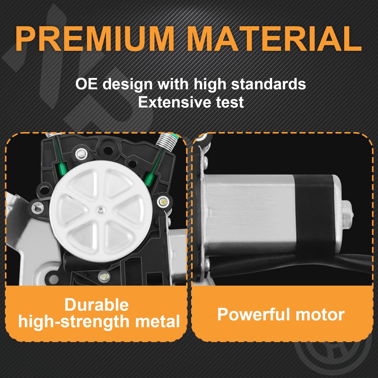 NPAUTO label and OE numbers sticker aiding accurate vehicle match