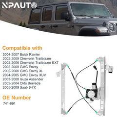 NPAUTO motor mounted on regulator highlighting pre-installed convenience