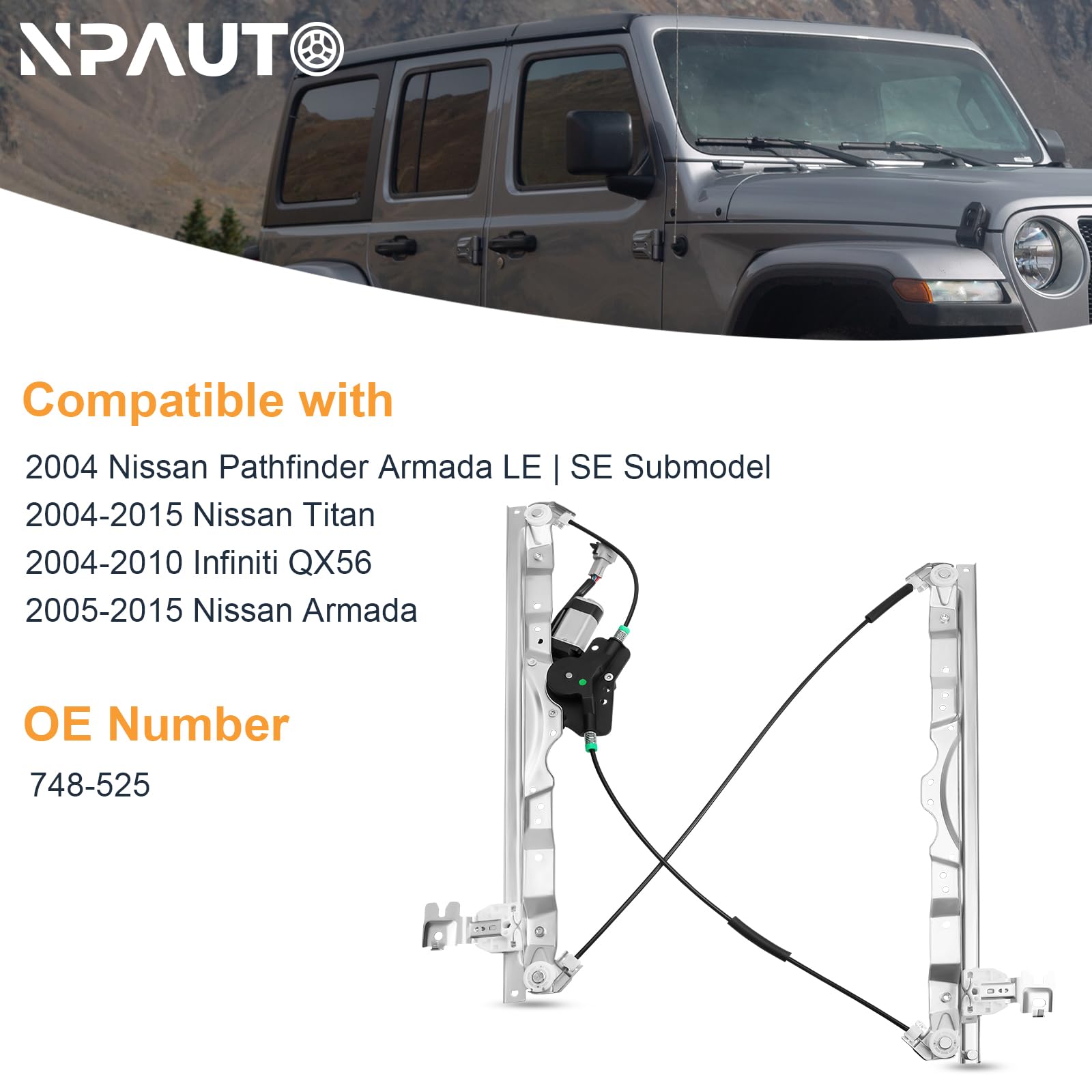 NPAUTO regulator mounted on door frame demonstrating direct-fit installation benefit