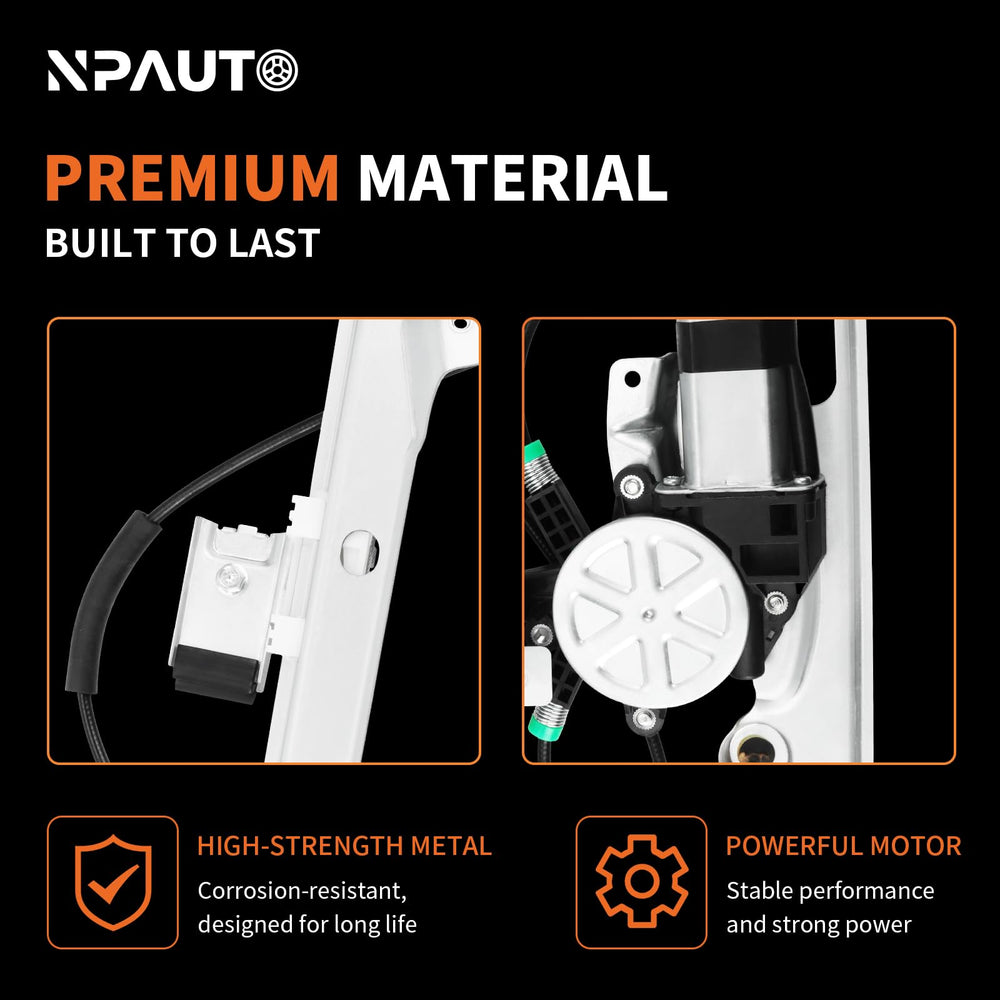 NPAUTO regulator mounting points detail offering easy bolt-up installation