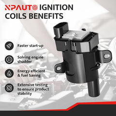 NPAUTO close-up of a single coil highlighting build quality and reliability