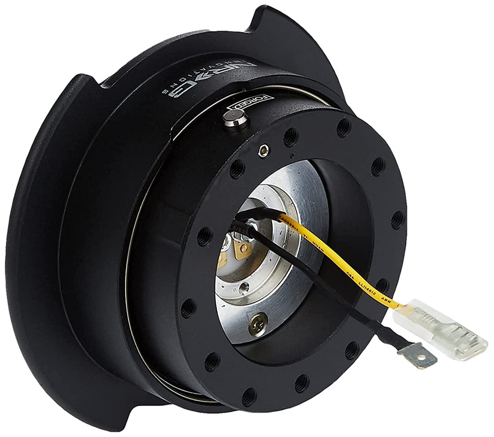 NRG Innovations front view of quick release showing clean profile and fast wheel removal