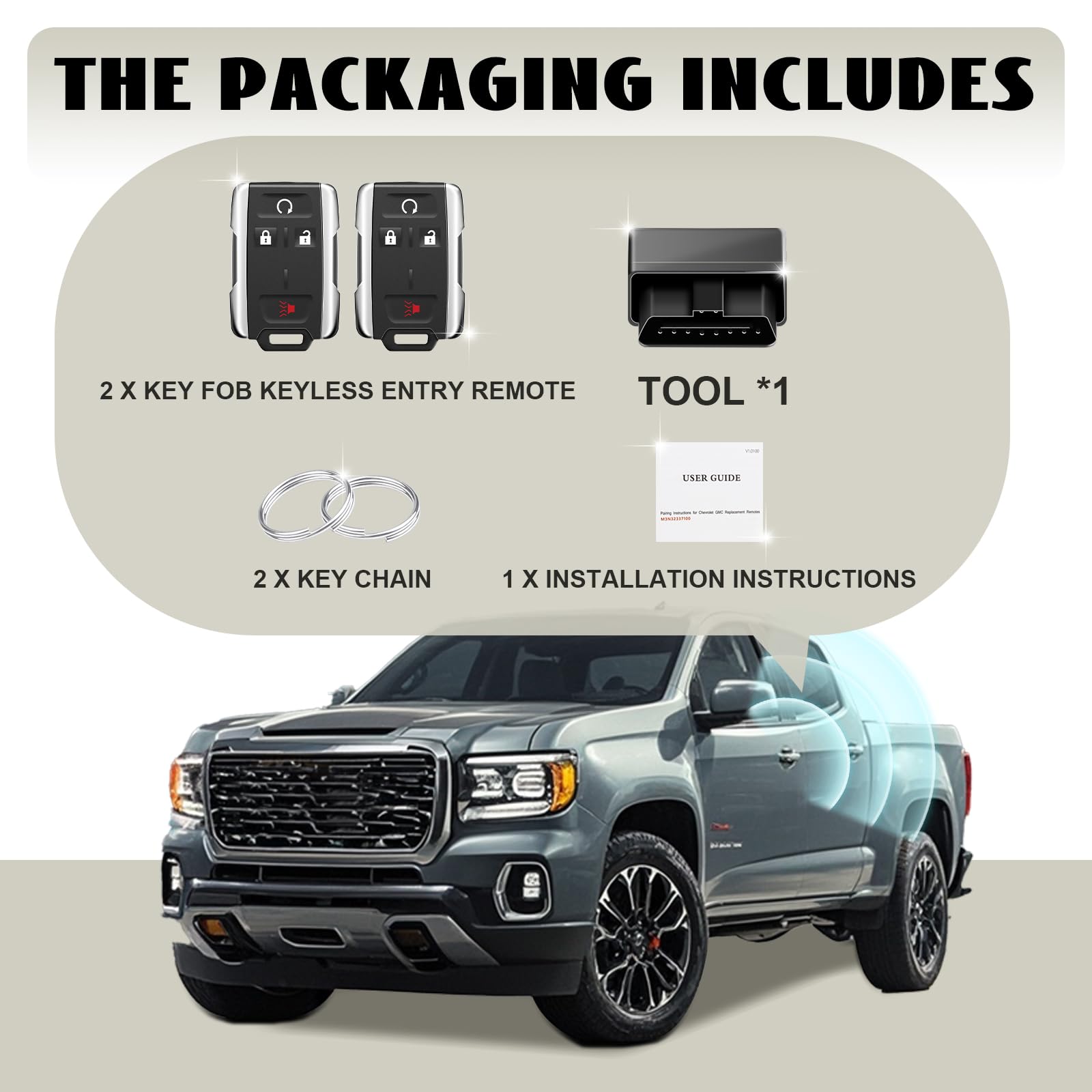 Nrgedzam fob placed on vehicle center console showing ready-to-use convenience