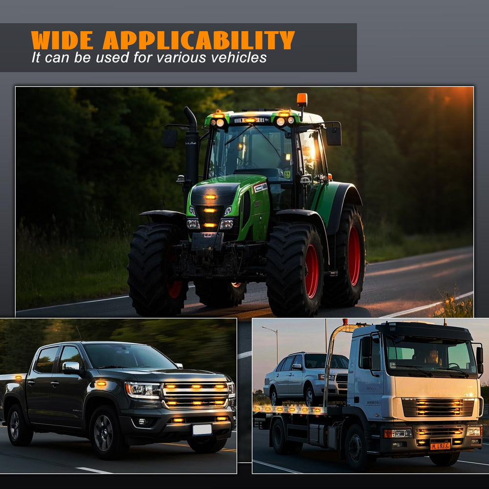 Nrgedzam nighttime warning on roadway shows high-visibility safety benefit