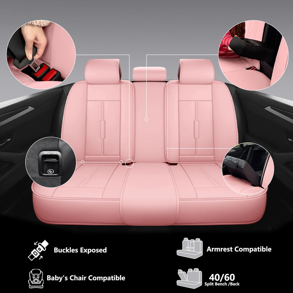 NS YOLO headrest and back pocket view offering storage and convenience