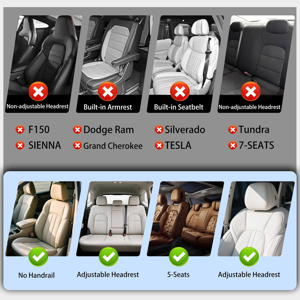 NS YOLO rear seat wide view demonstrating full five-seat coverage benefit