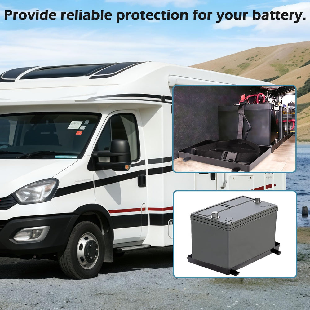 NSBGPSD tray fitted inside RV compartment offering space-saving organization