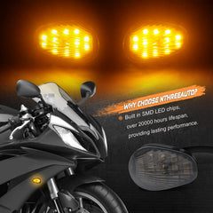 NTHREEAUTO side profile mounted on Yamaha YZF demonstrating clean OEM-style fit
