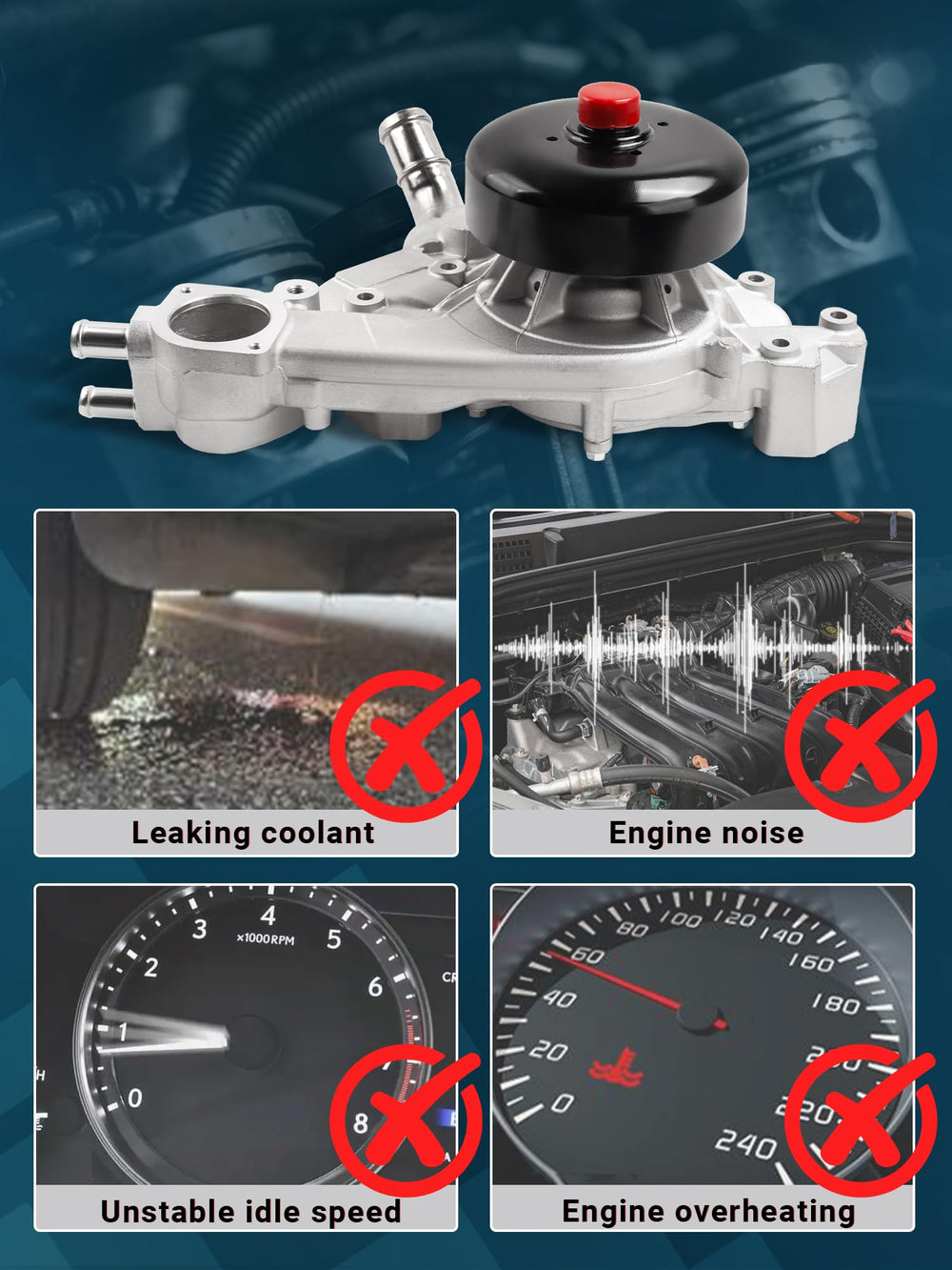 Ntoauto AW5104 seal surface close-up showing leak-resistant sealing quality