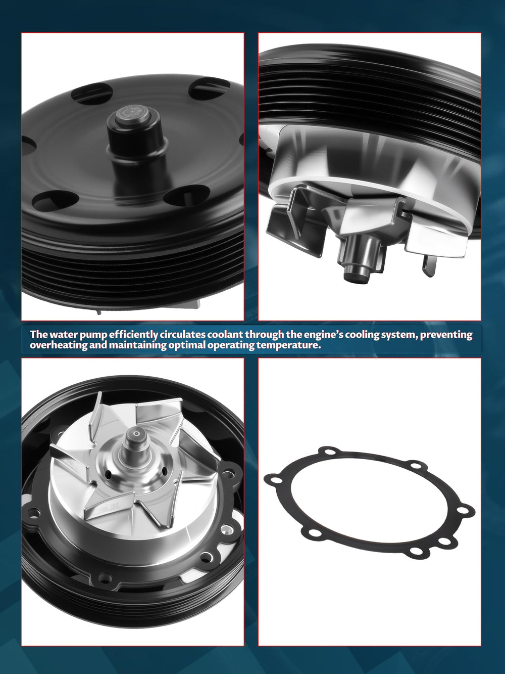 Ntoauto AW6738 installed in engine bay to illustrate vehicle compatibility