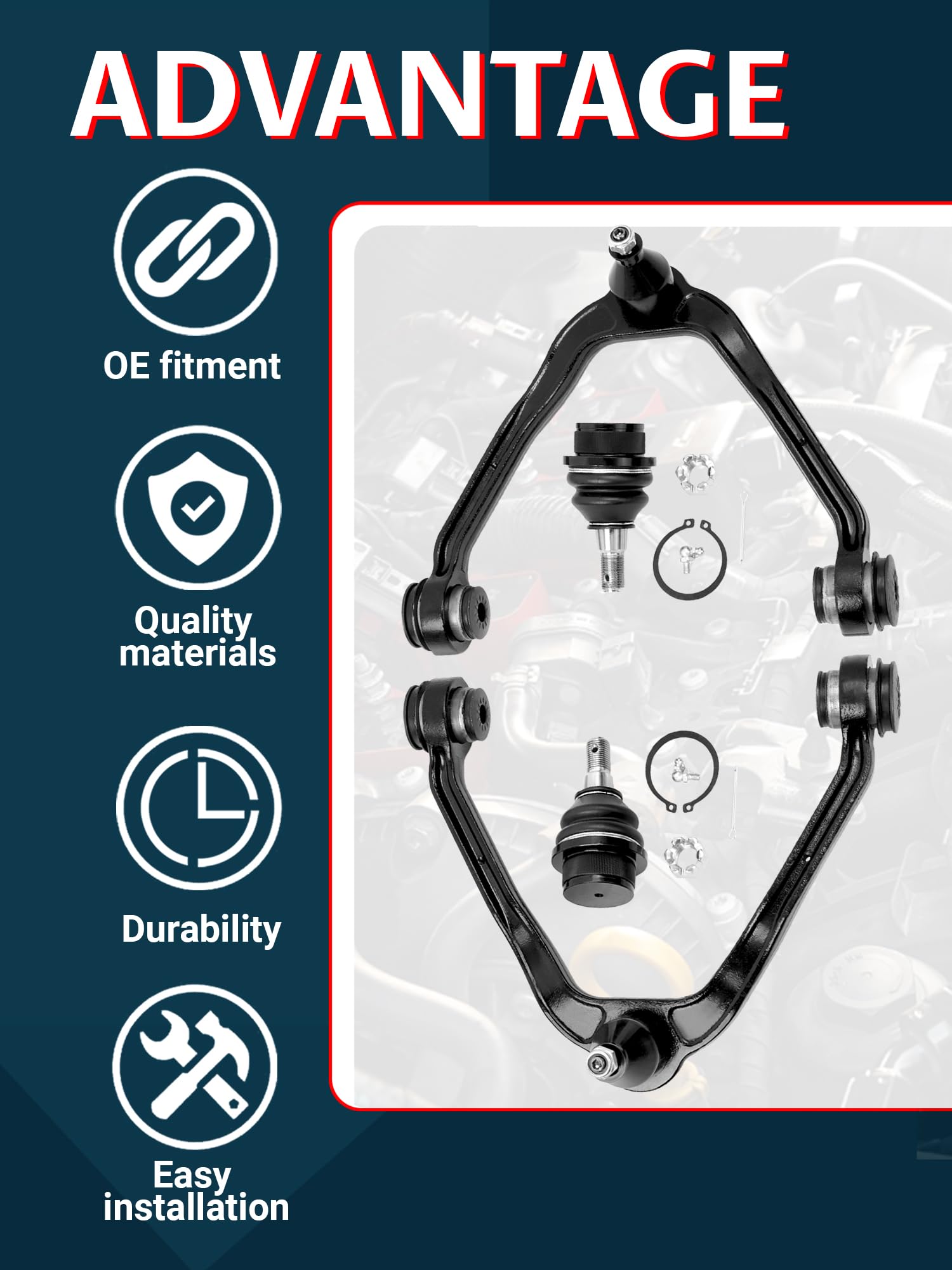 Ntoauto kit installed on vehicle front end demonstrating restored steering control