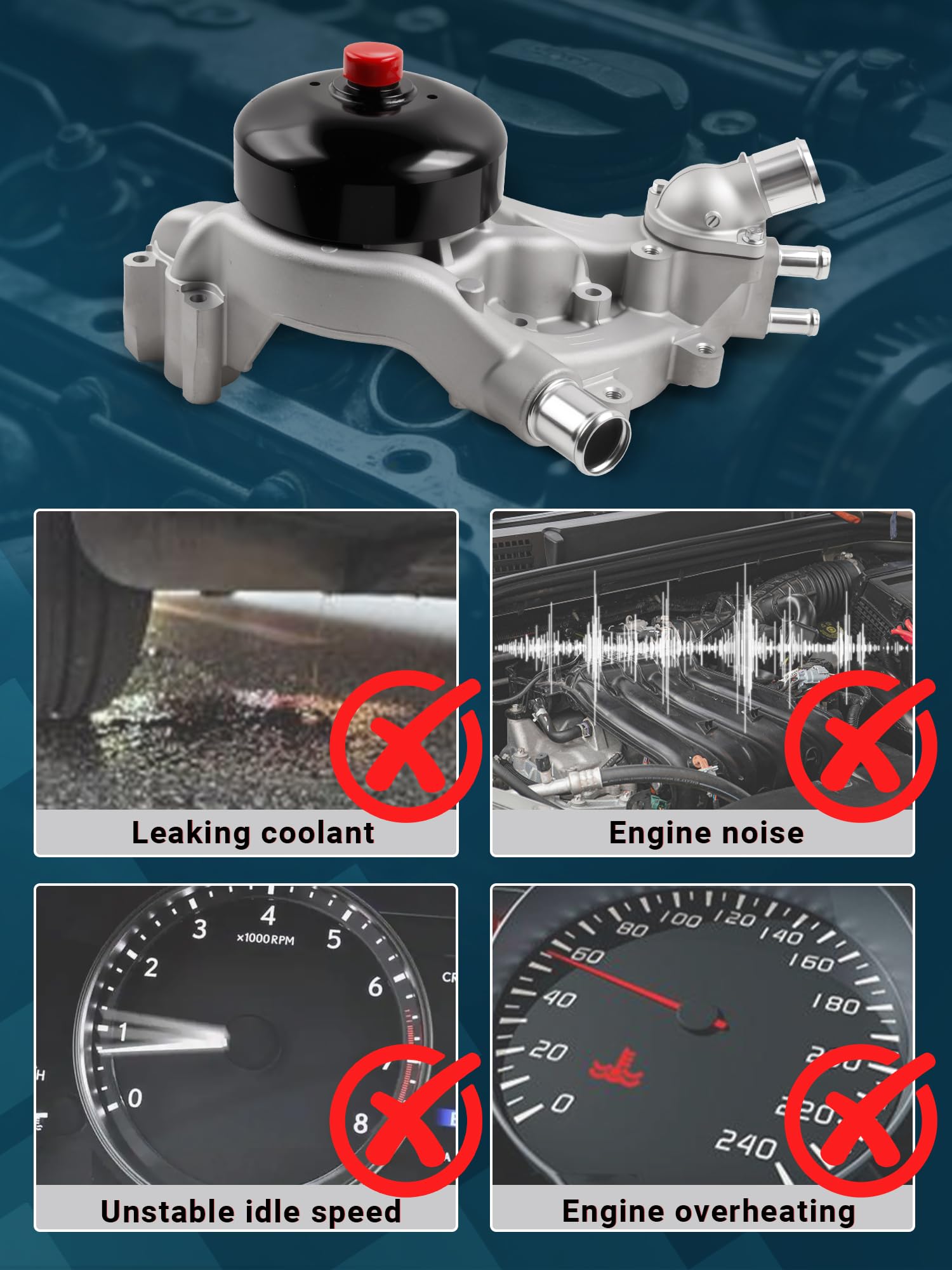 Ntoauto branded packaging protecting part during shipping and easy returns