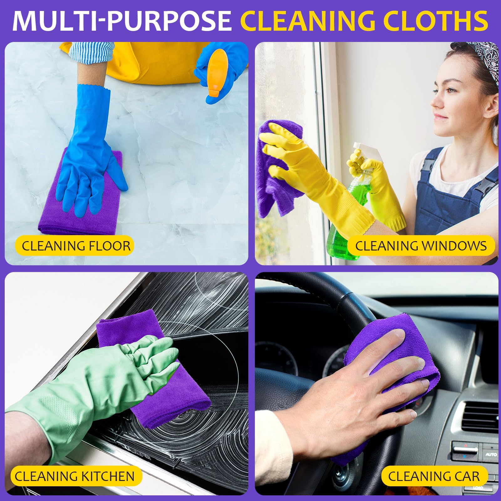 Nuenen cloths in mesh laundry bag showing easy washing and reuse
