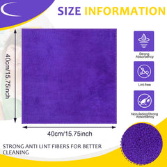 Nuenen towel wiping car hood illustrating scratch-safe cleaning