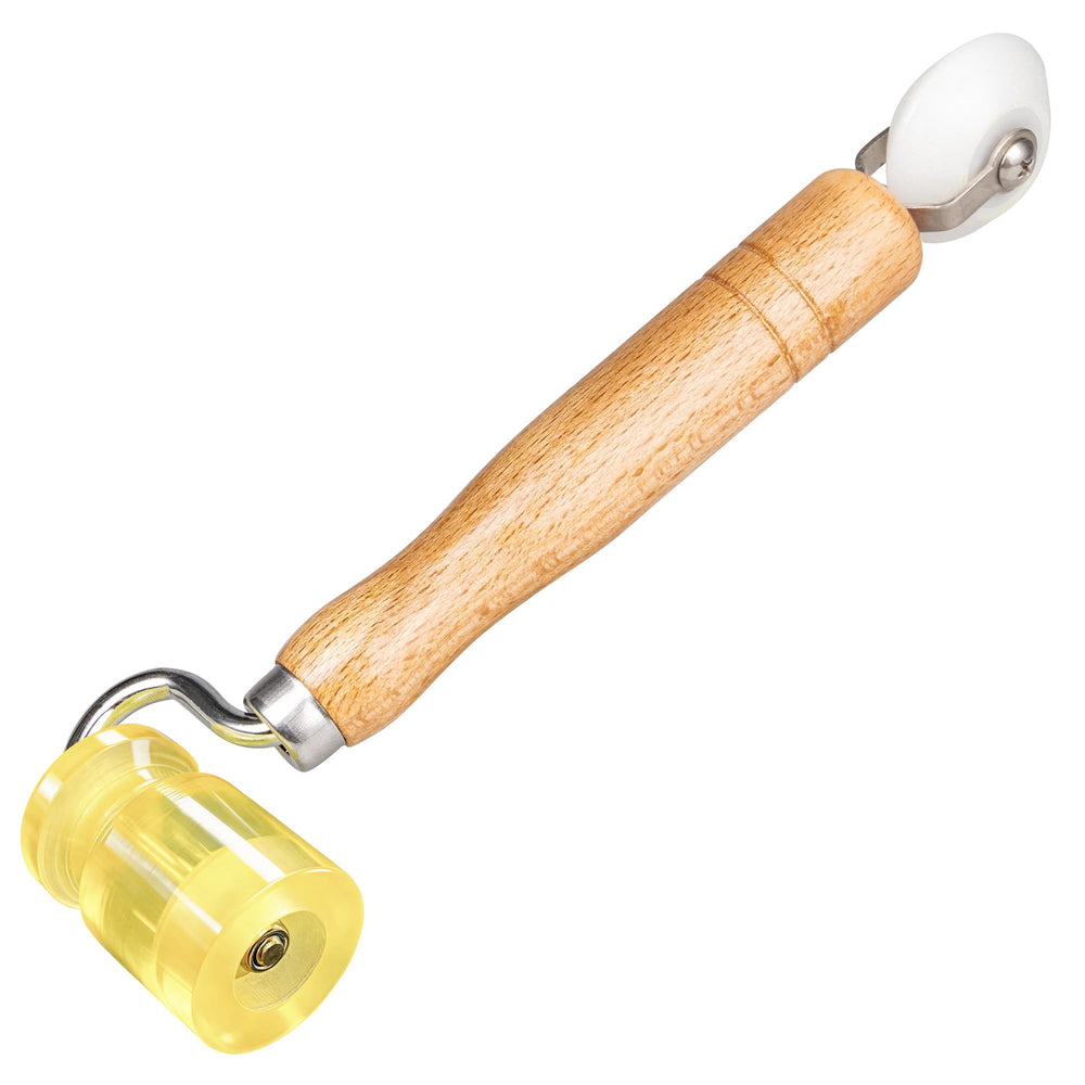 NuIth roller set front view showing three interchangeable heads for precise installation