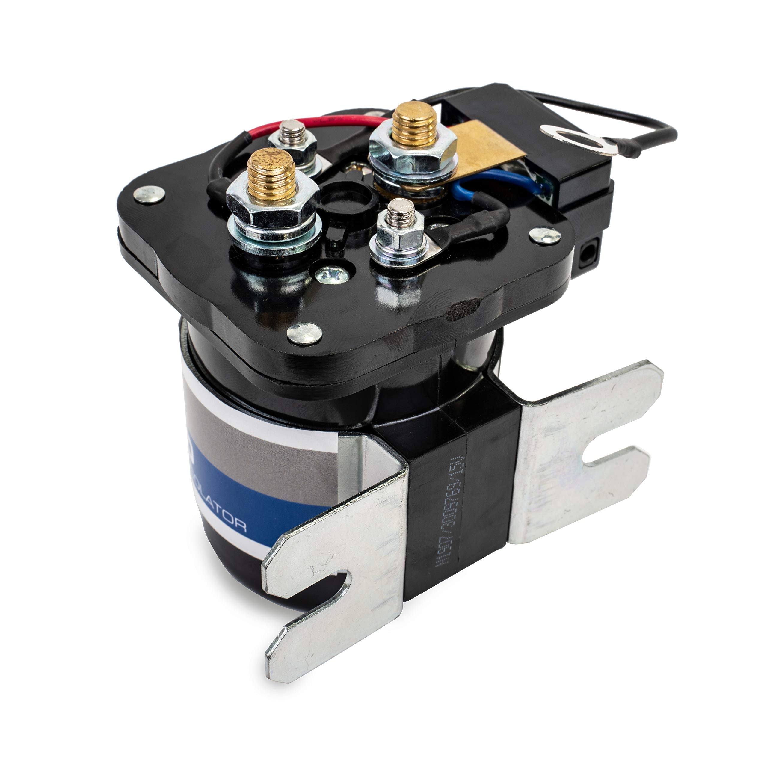 NVX installed in vehicle near battery demonstrating clean, compact professional fit
