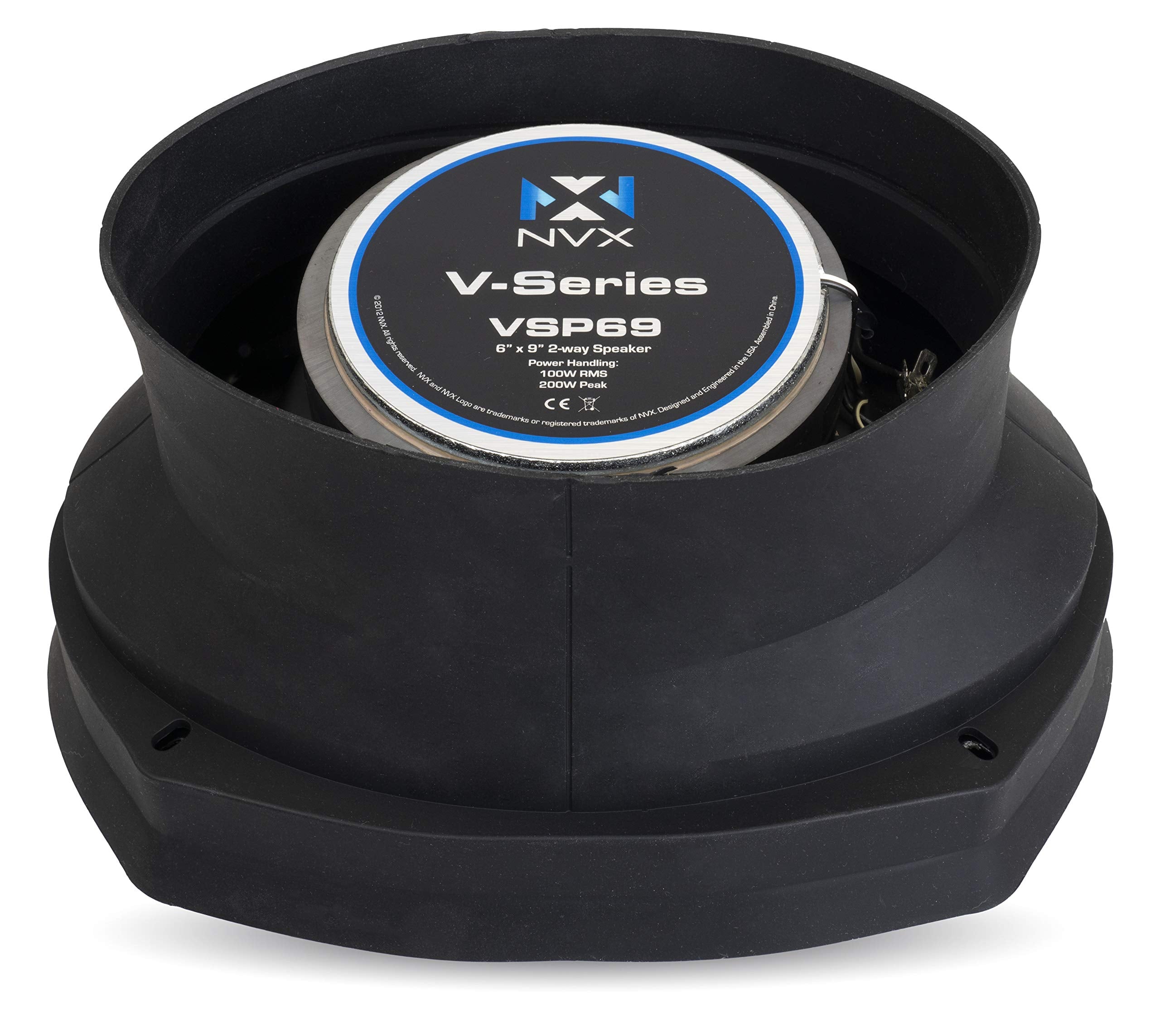 NVX baffle size comparison with ruler clarifying dimensions and fit accuracy