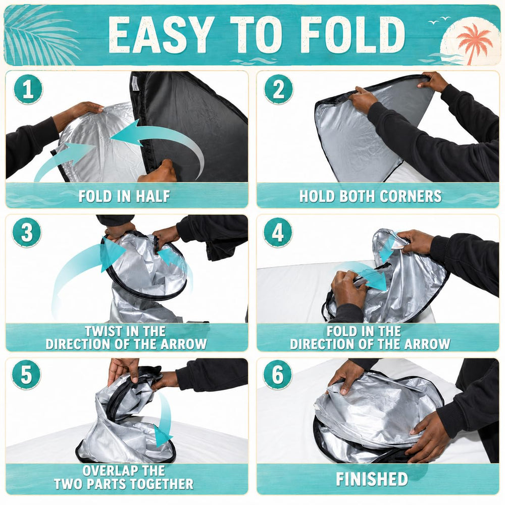 Nwgl sunshade in gift-ready packaging, thoughtful protective present
