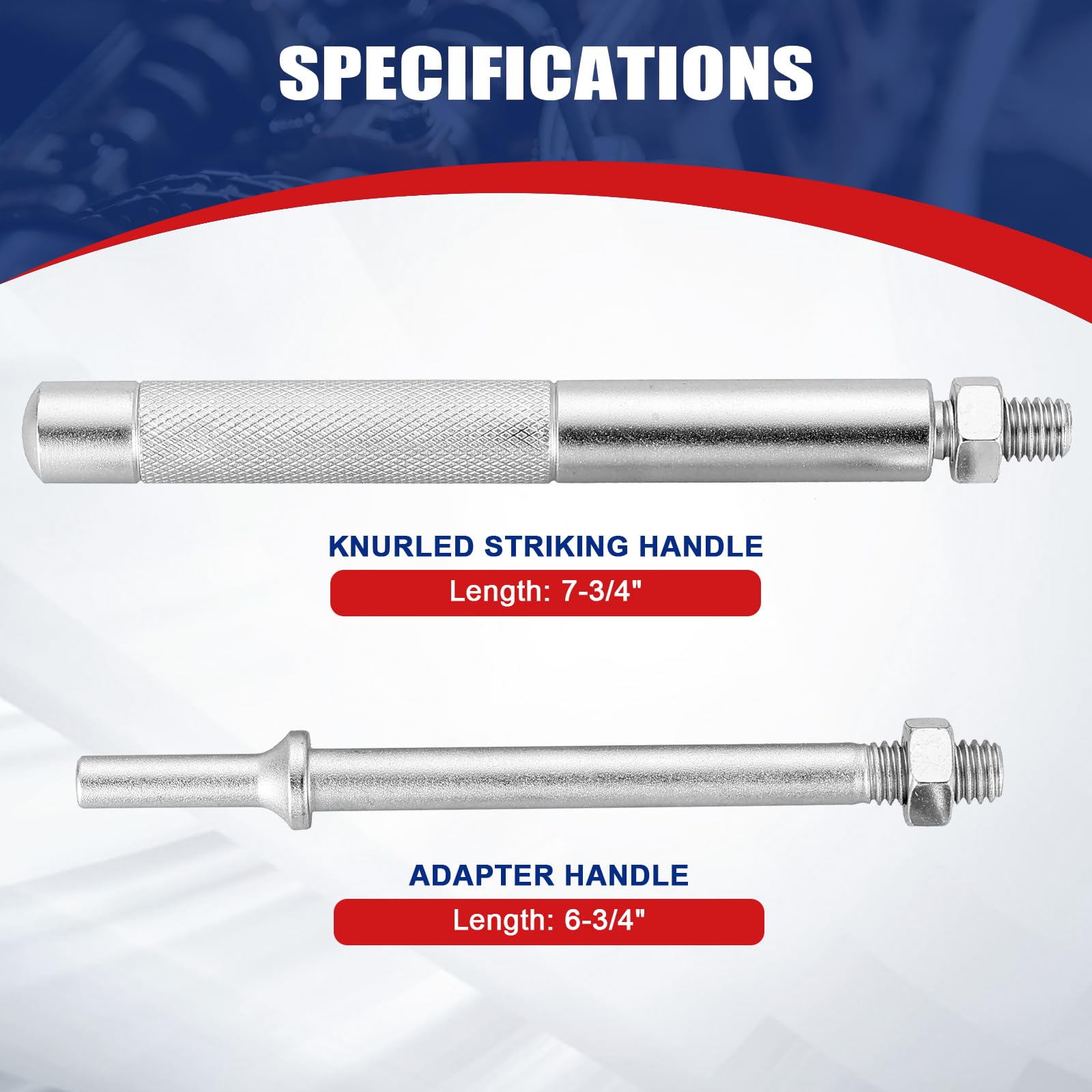 NYXOVA air-hammer adapter connection offering quick pneumatic separation efficiency