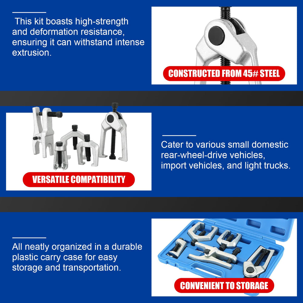NYXOVA tool separating a ball joint safely without damaging surrounding components