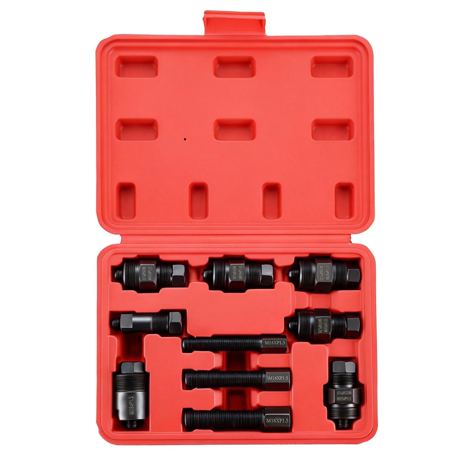 NYXOVA puller set front layout showing all tools and benefits durable design