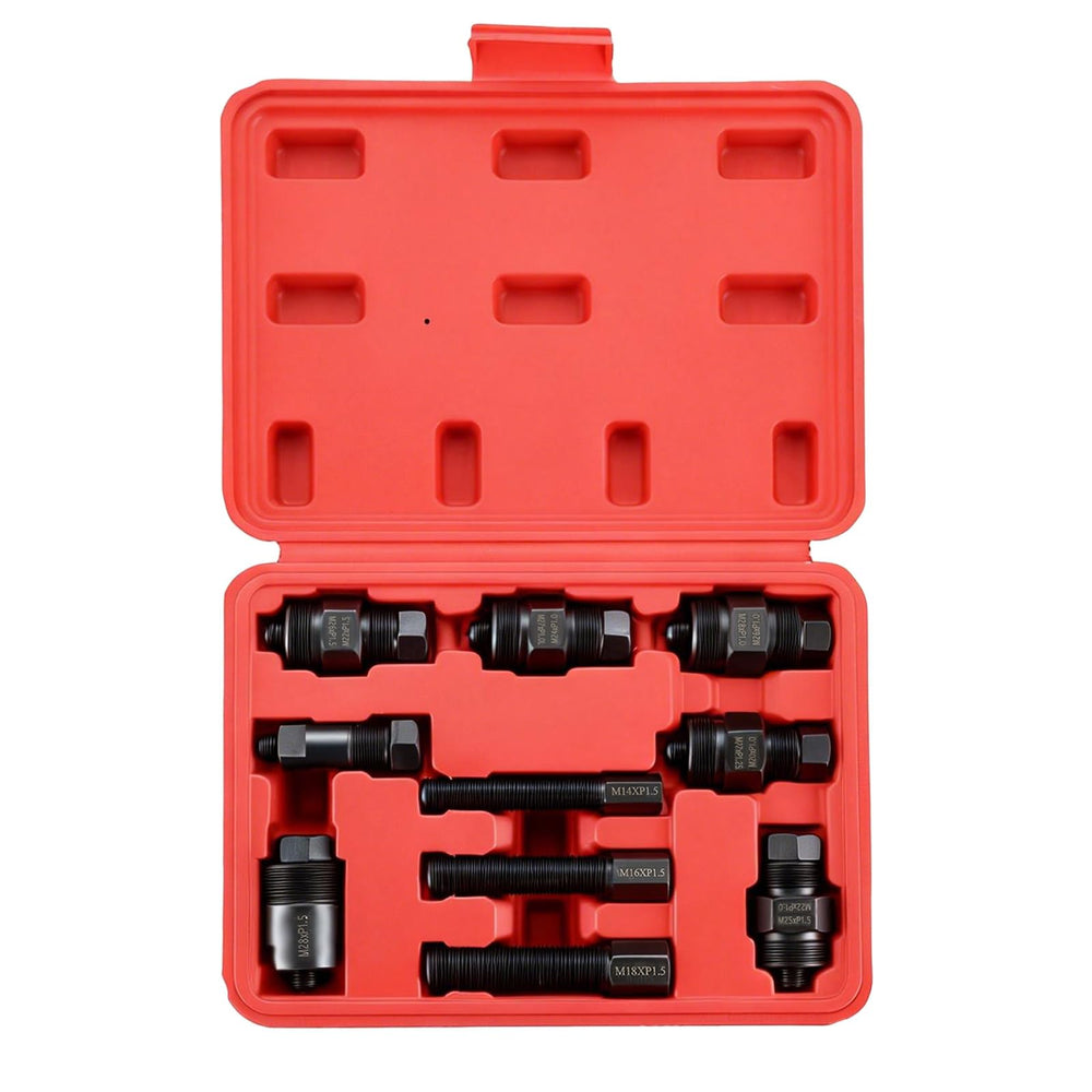 NYXOVA puller set front layout showing all tools and benefits durable design