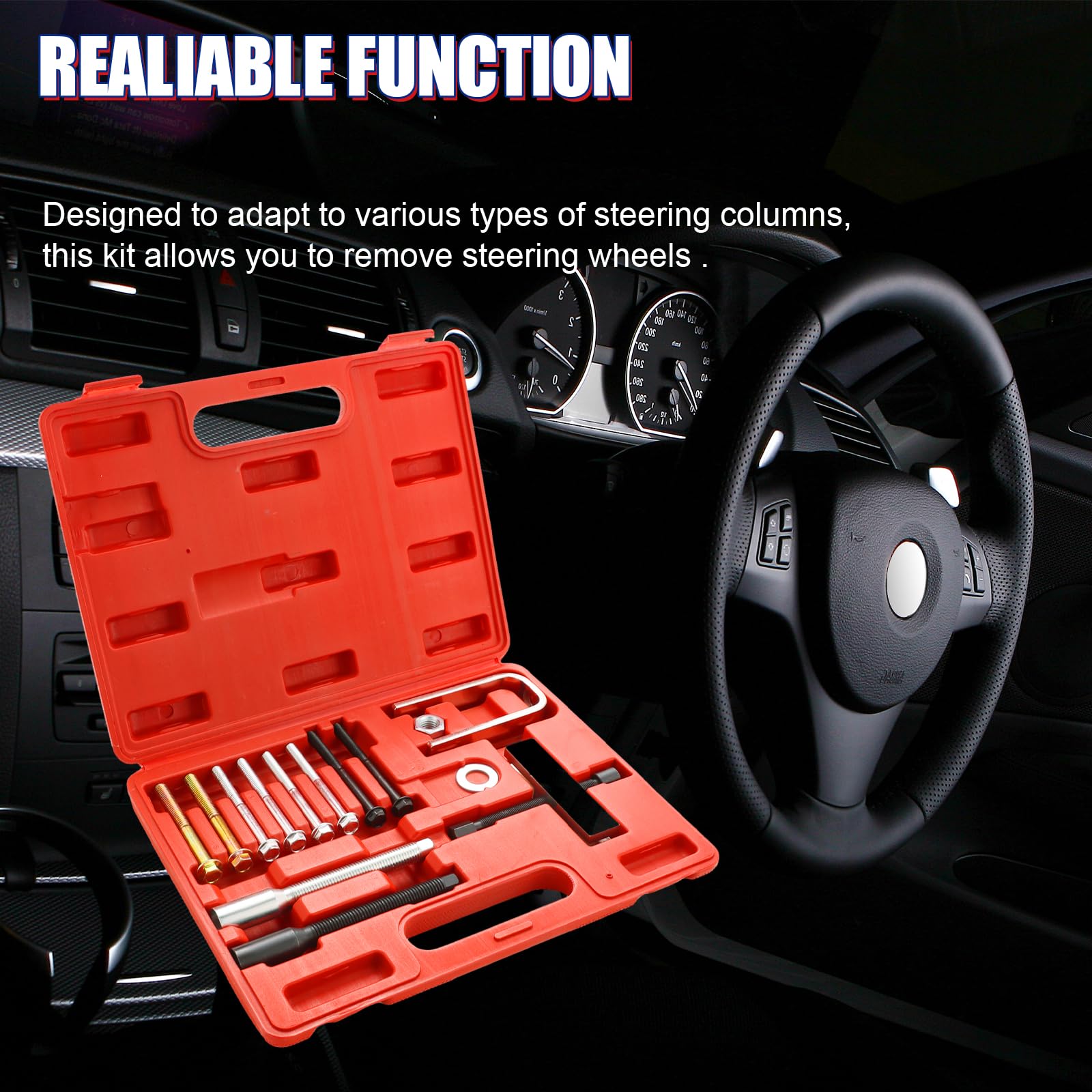 NYXOVA tools secured in durable plastic case for transport and tool protection