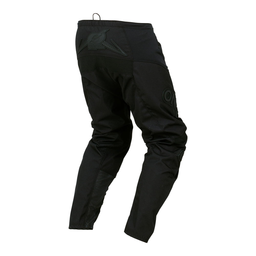 O'NEAL Element close-up of elastic waist with ratchet closure for adjustable fit