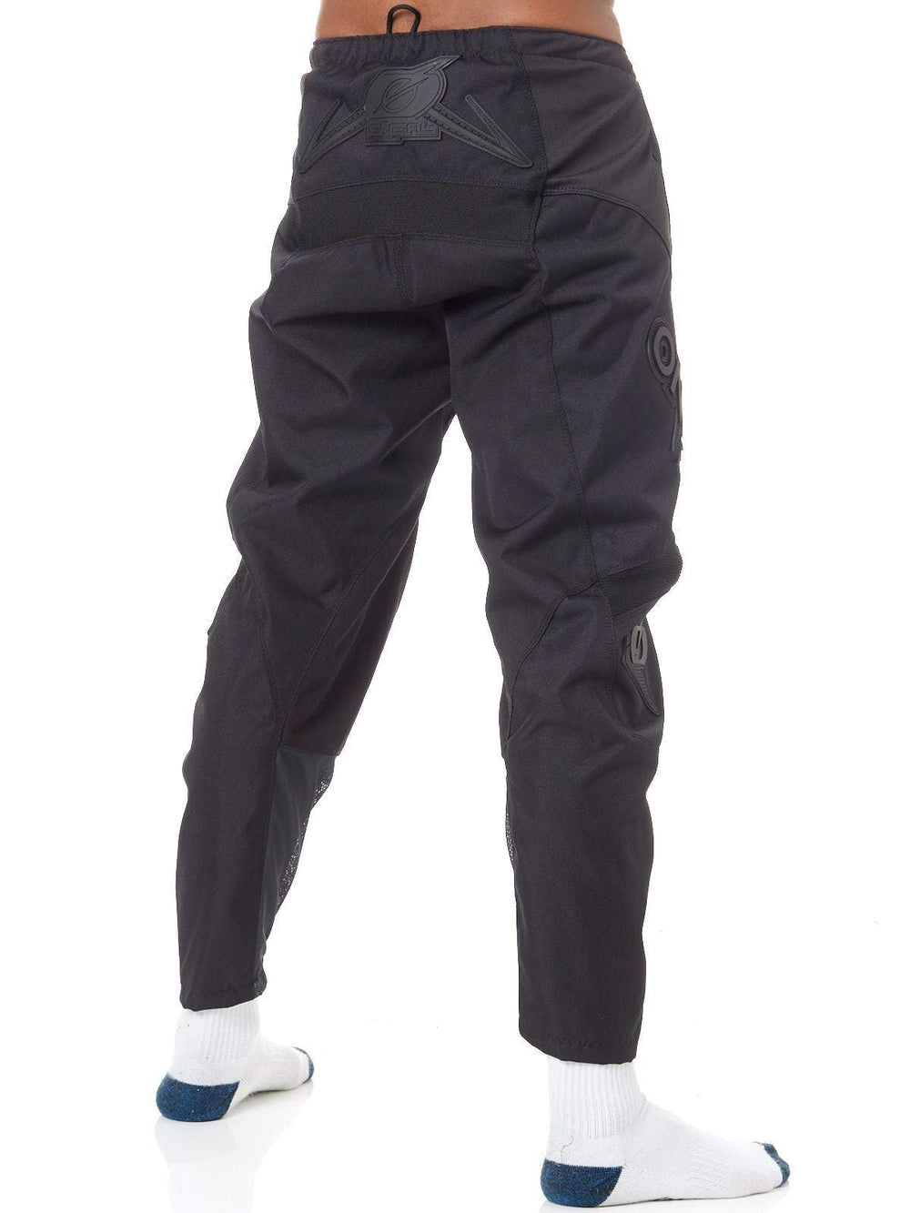 O'NEAL Element detail of reinforced knee and seat panels for abrasion protection