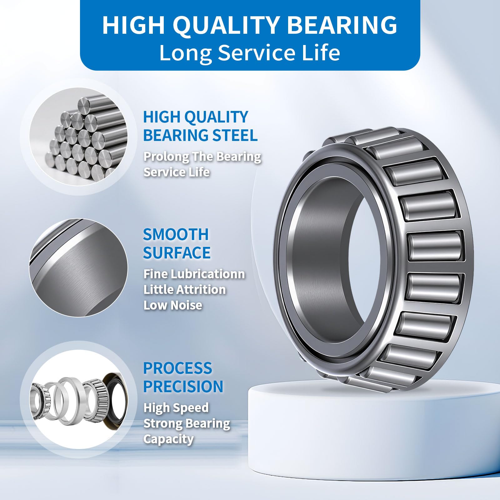 Oacdiel cotter pin and tang washer hardware ready to secure axle for safer towing