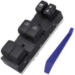 Obaee front view of driver master switch showing button layout and easy replacement