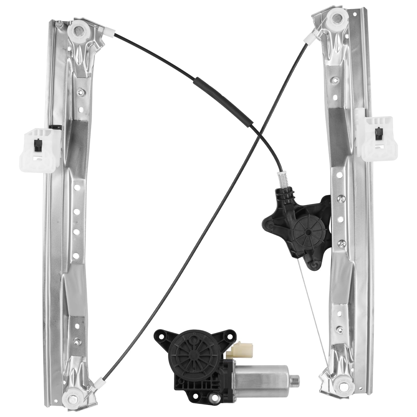 Obaee front right regulator front view showing fitment and reliable replacement