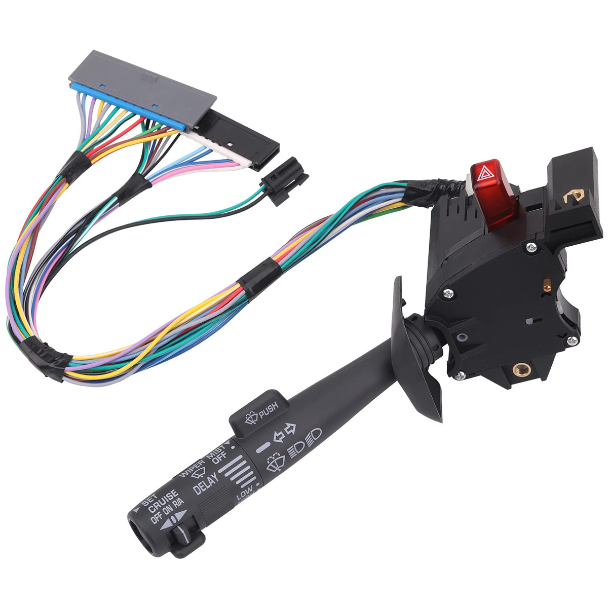 Obaee front view combination switch showing complete new assembly and robust construction