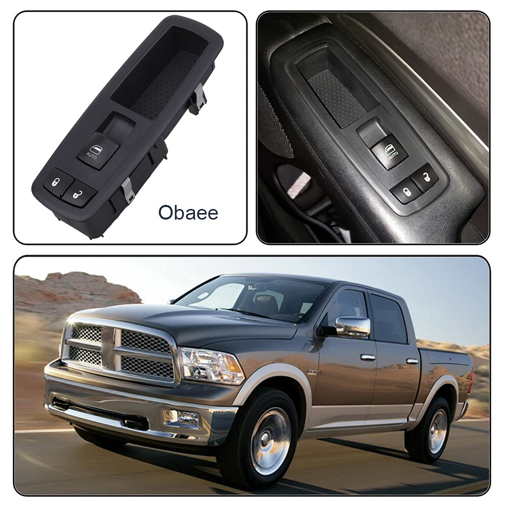 Obaee switch installed in passenger door panel demonstrating restored window control benefit