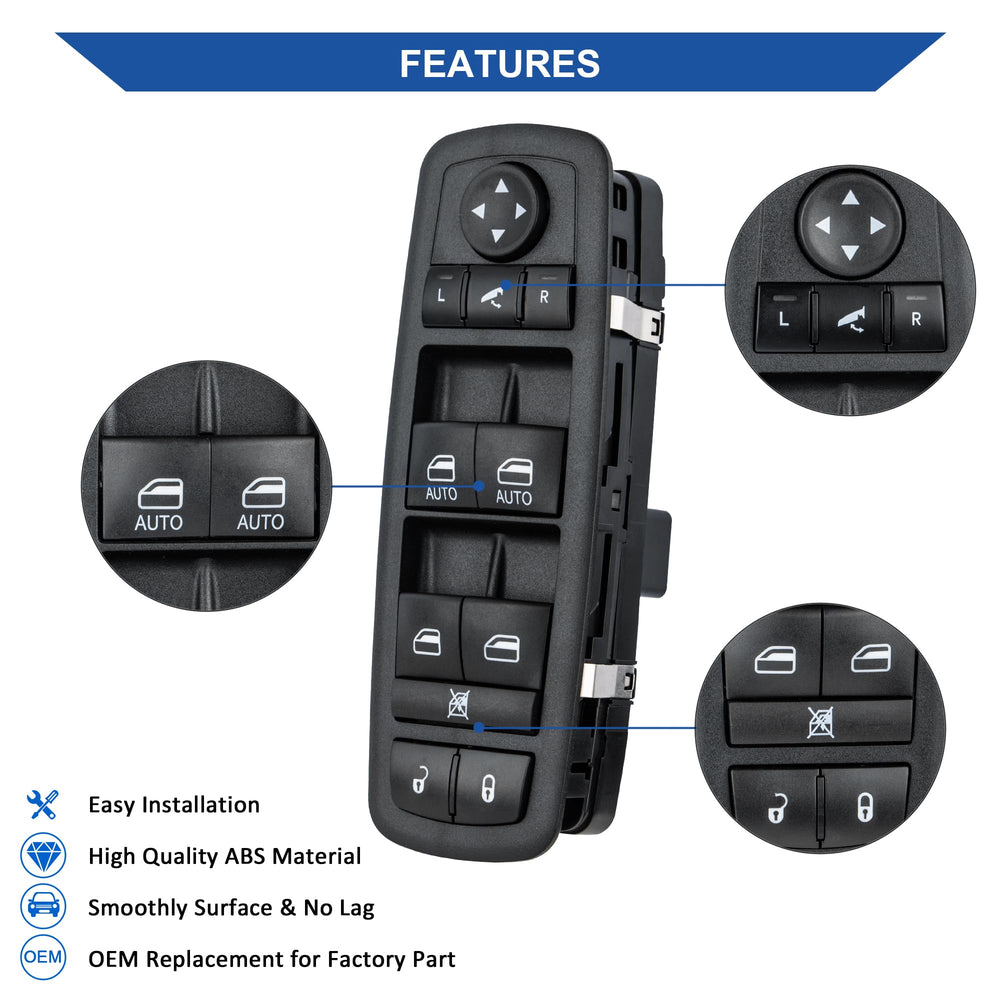 Obaee switch visible in truck interior showing improved usability and driver convenience