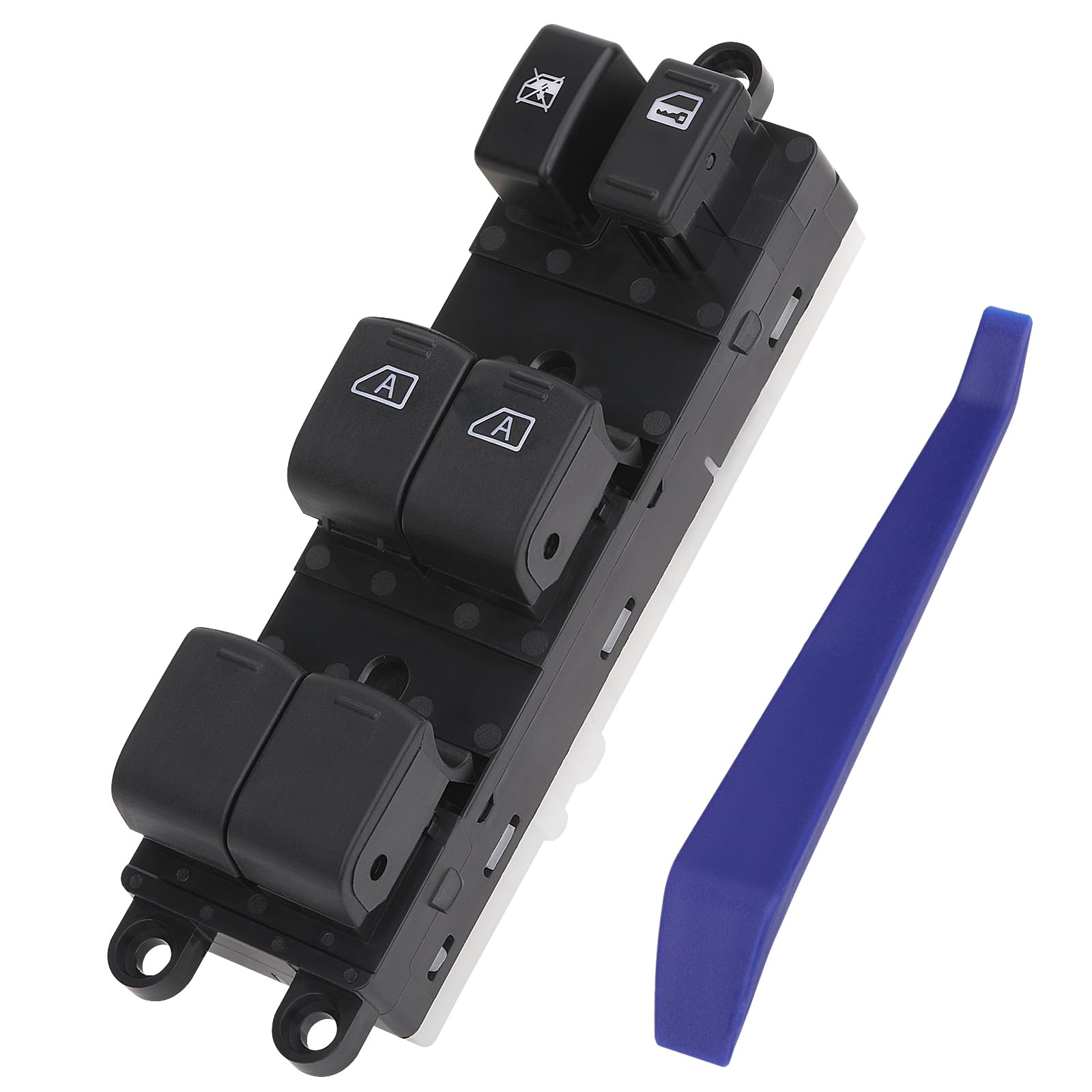 Obaee master switch front view showing buttons and clean fit for ease