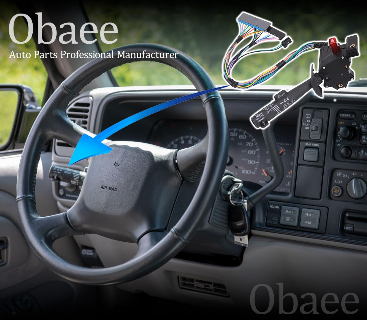 Obaee packaging and accessories including mounting hardware and instructions for convenience