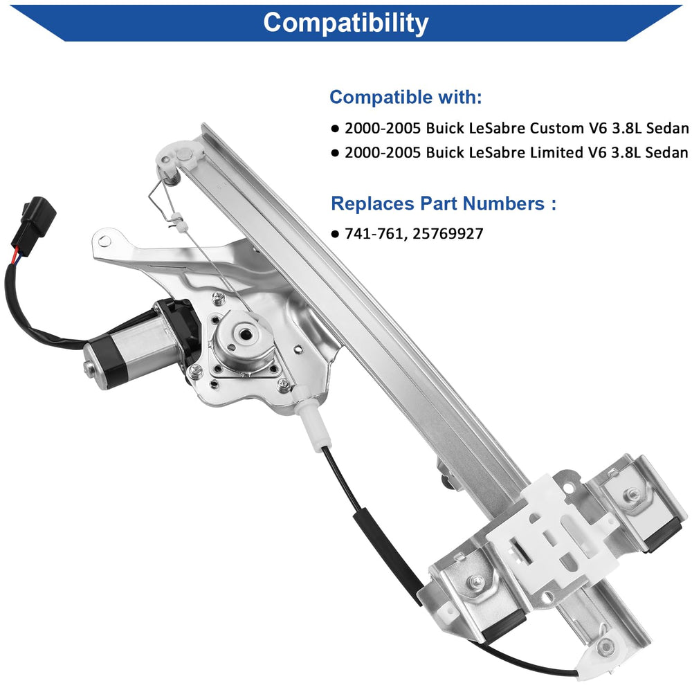 Obaee regulator motor close-up gear detail for durable smooth operation benefit