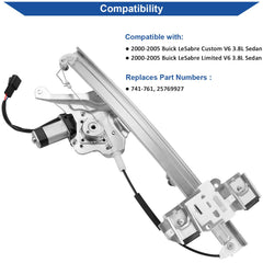 Obaee regulator motor close-up gear detail for durable smooth operation benefit