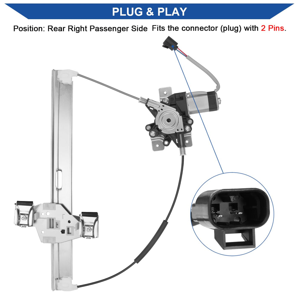 Obaee regulator installed in door frame demonstrating accurate OEM alignment benefit