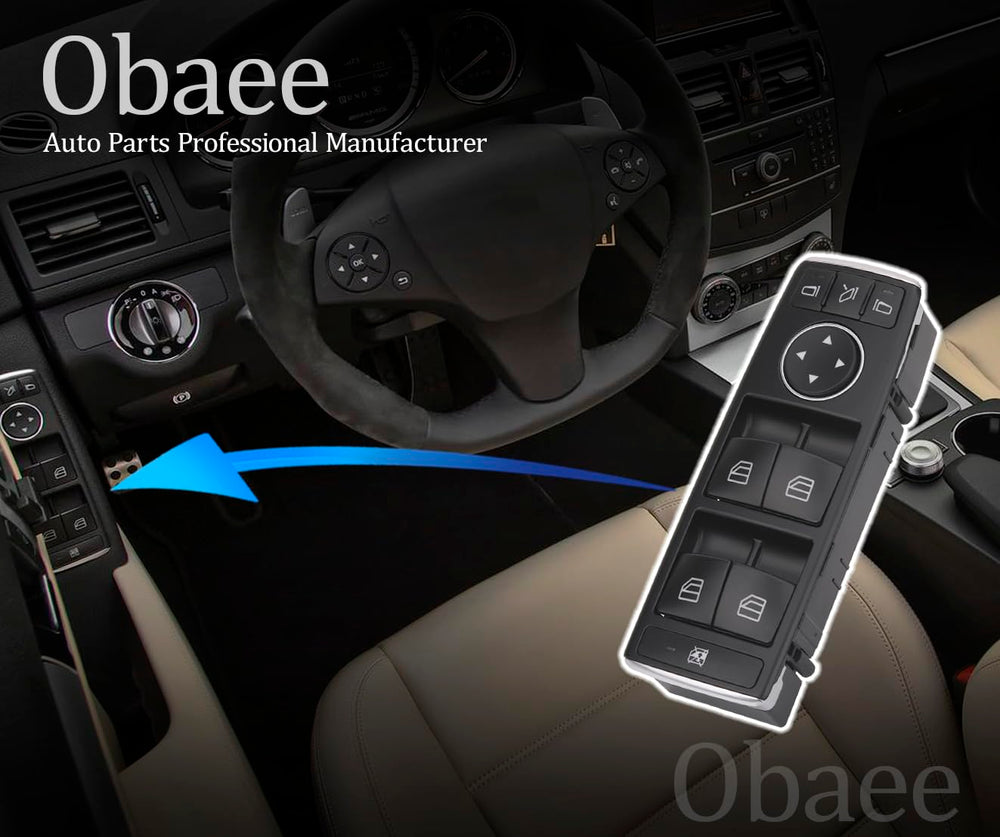 Obaee switch with included plastic removal tool and packaging for easier replacement benefit