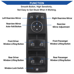 Obaee switch side profile highlighting mounting tabs for secure door bezel installation benefit