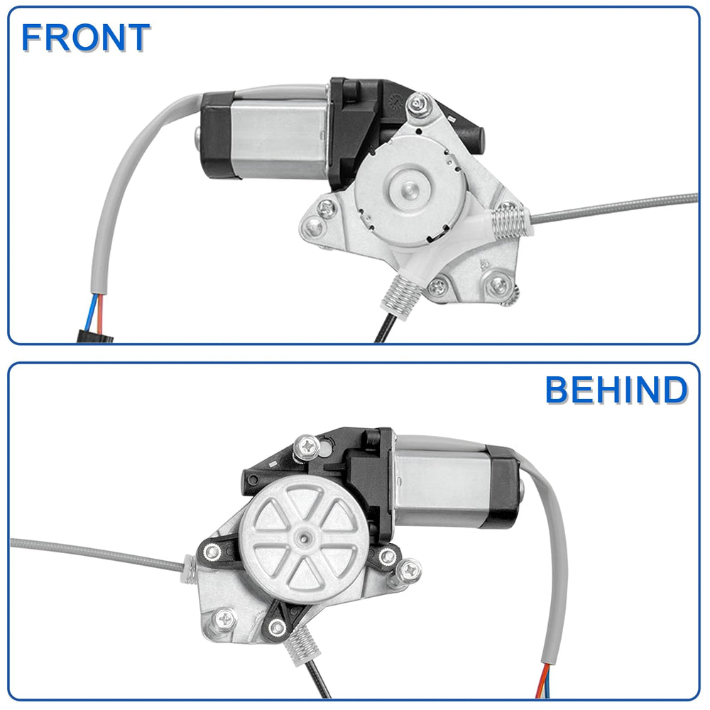 Obaee track and cable mechanism detail for smooth window movement
