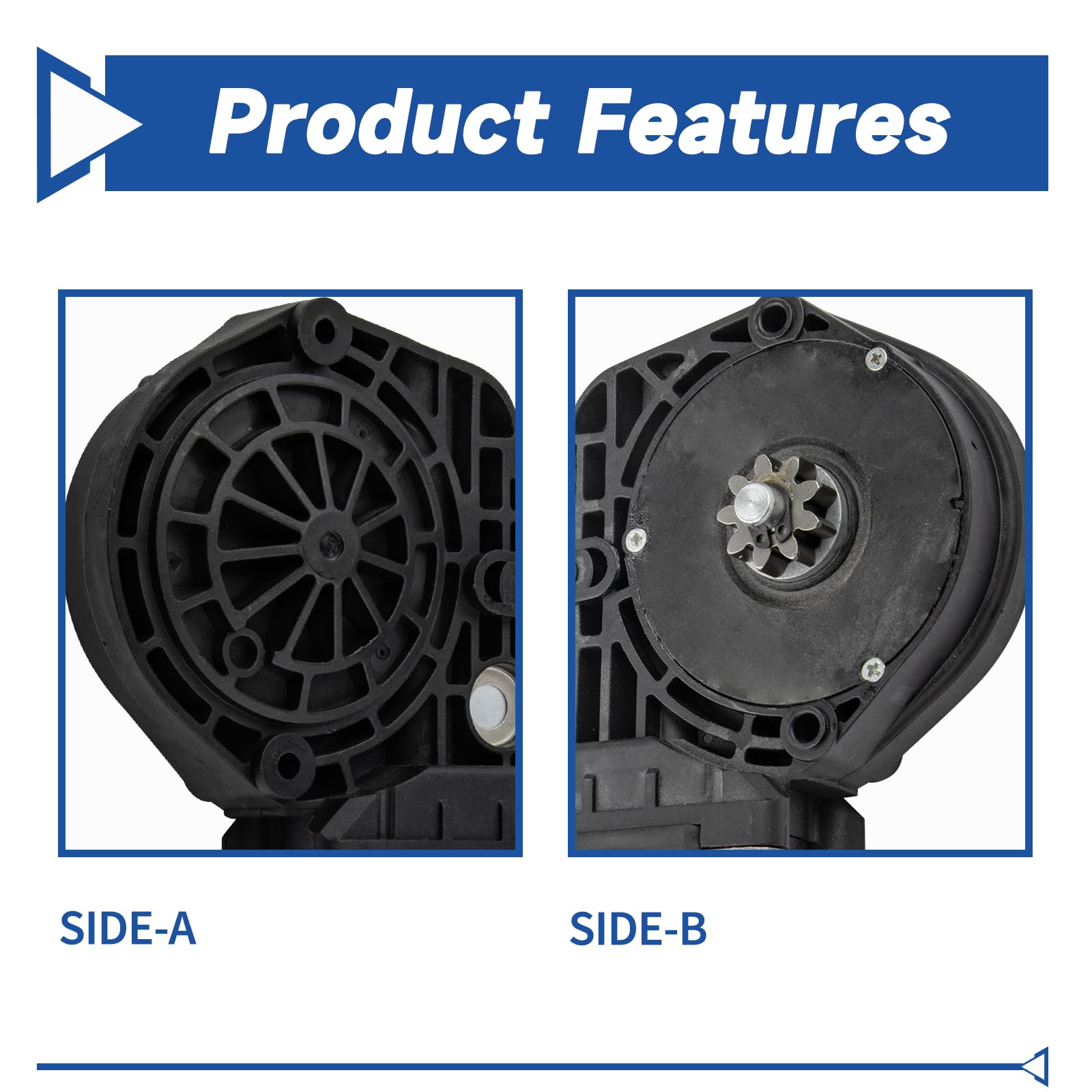 Obaee window motor electrical connector view showing plug fitment clarity and safety